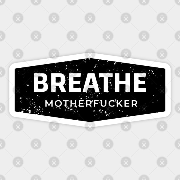 BREATHE Sticker by Genbu